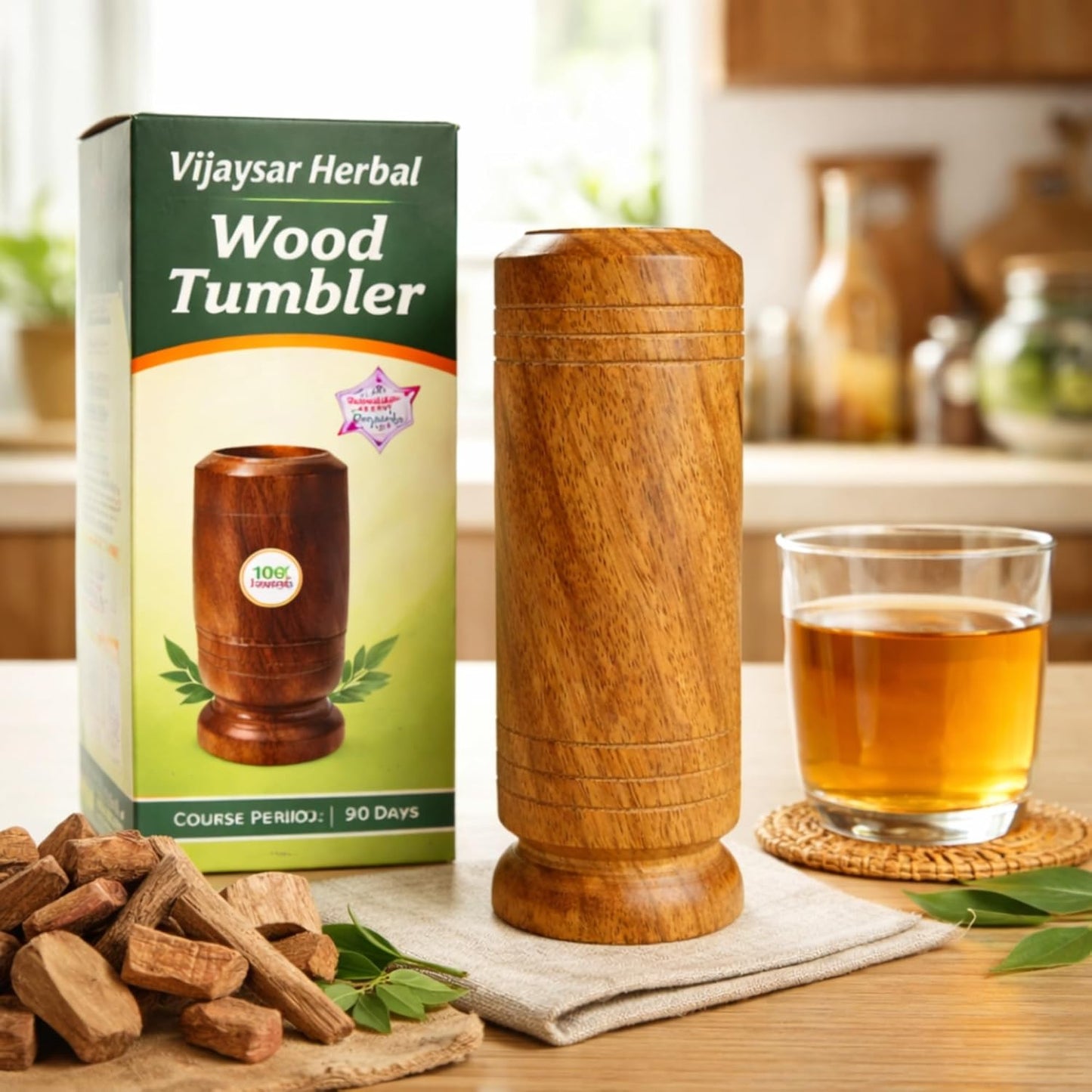 Vijaysar Wood Sugar Control Glass