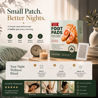CalmNight™ Overnight Sleep Patches | Better Nights Start Here