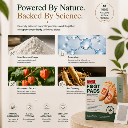 CalmNight™ Overnight Sleep Patches | Better Nights Start Here
