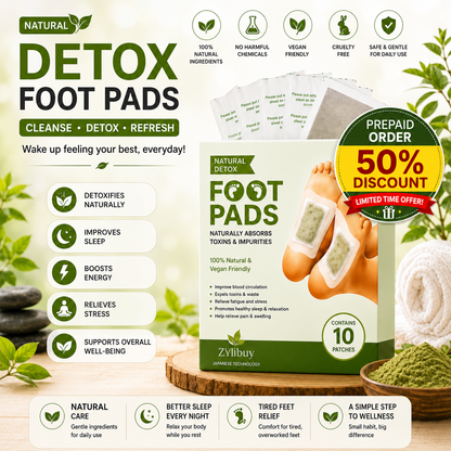 Natural Foot Patches | Buy 1 Get 1 FREE – Today Only 🌿✨
