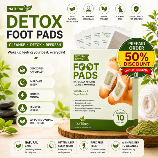Detox & Weight Loss Foot Patches | Buy 1 Get 1 FREE 🌿✨