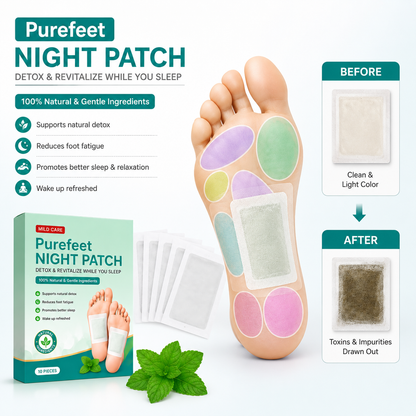 Zylbuy™ Premium Detox Foot Patches (Pack of 10)