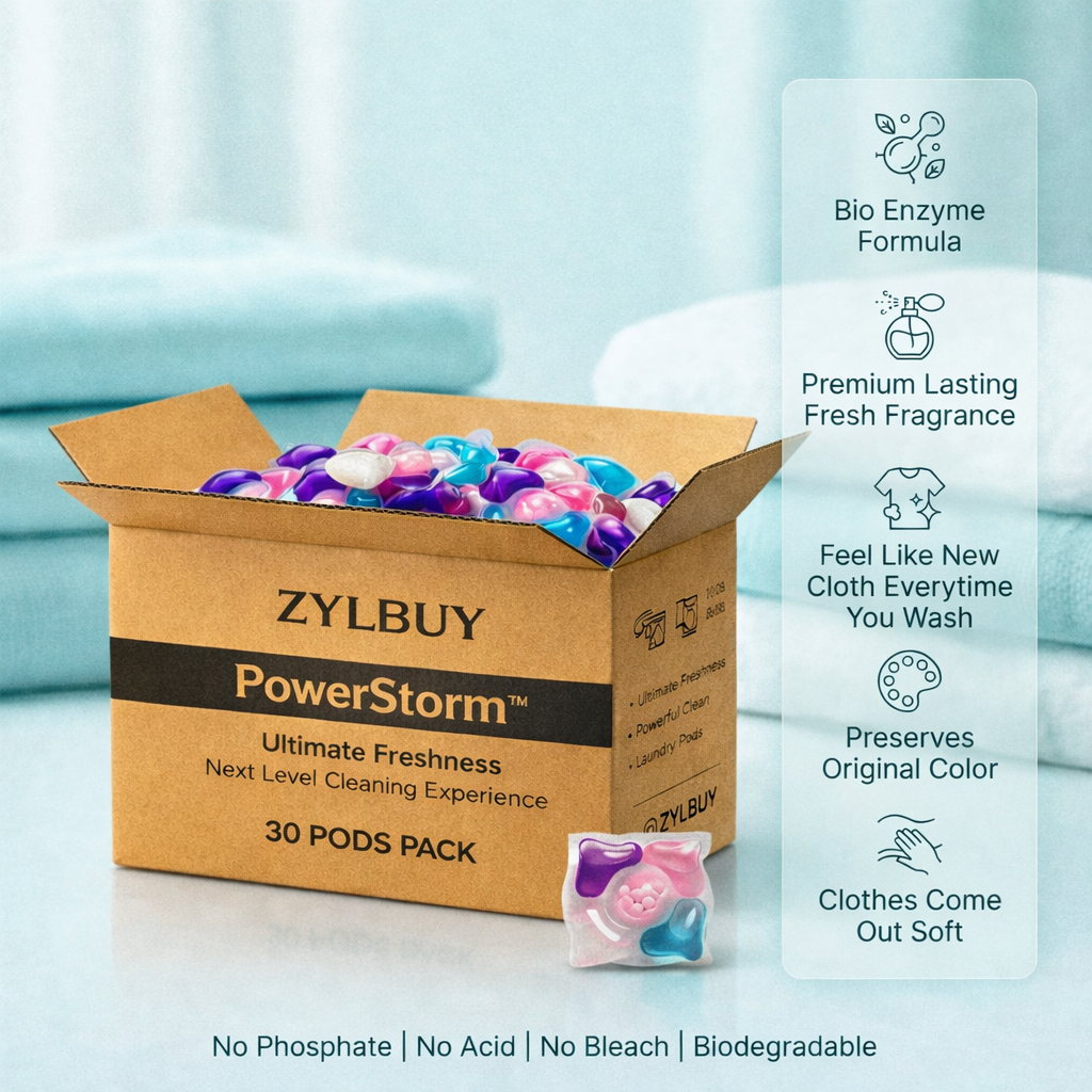 Zylbuy™ 5 in 1 laundry Powerstorm Pro