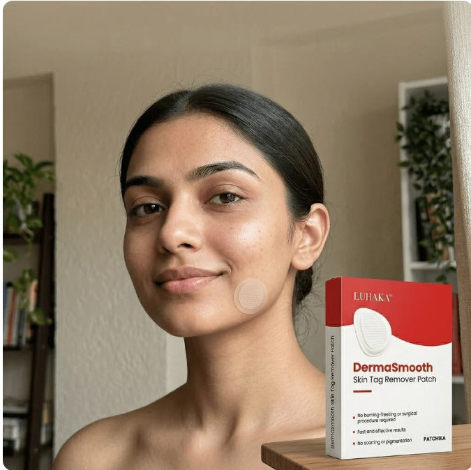 DermaSmooth™ - Tag &amp; Mole Remover Patches ❤️🩹 | Buy 1 Get 1 Free ✨
