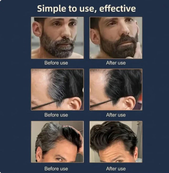 Lustra™ 2 in 1 Water & Sweat Proof Hair Comb Dye for Men & Women