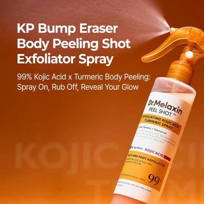 Peel Shot Spray – Instant Skin Brightening & Dark Spot Remover (Kojic Acid + Turmeric)